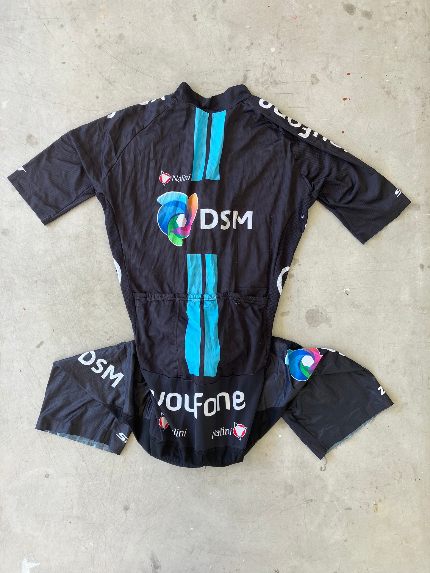 DSM | Nalini Summer Road Suit | S | Rider-Issued Pro Team Kit