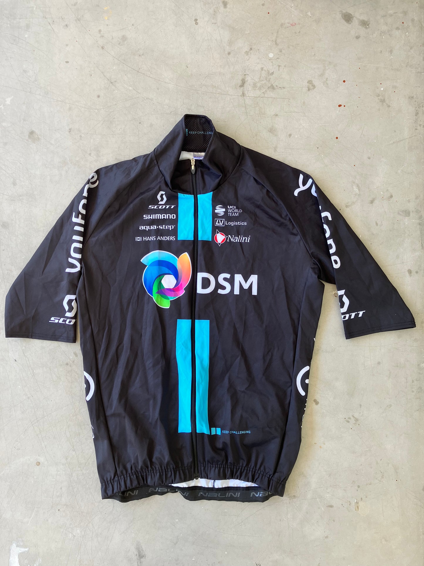 DSM | Nalini Short Sleeve Gabba Jacket | M | Rider-Issued Pro Team Kit ...