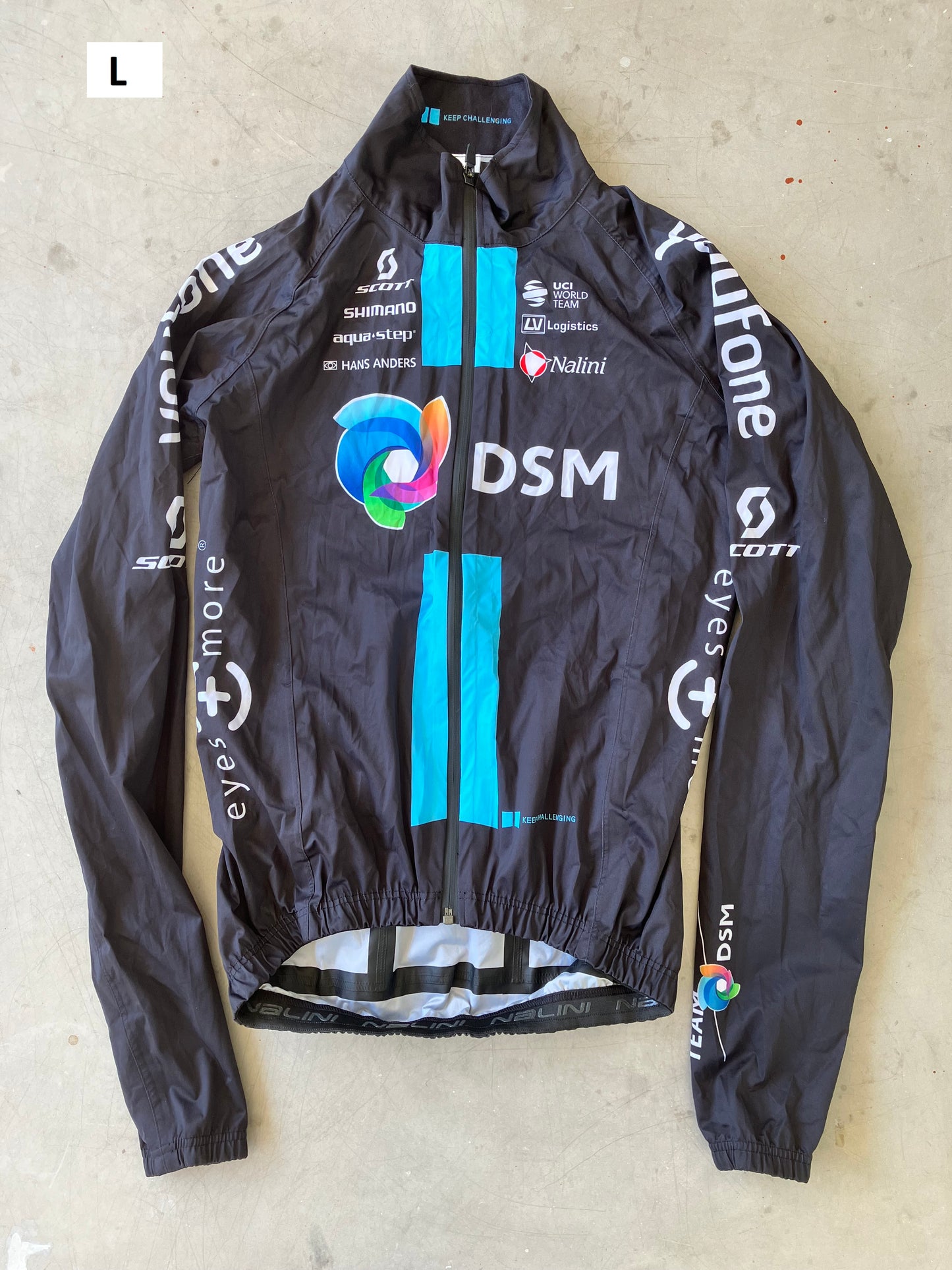 DSM | Nalini Long Sleeve Gabba Jacket | Rider-Issued Pro Team Kit