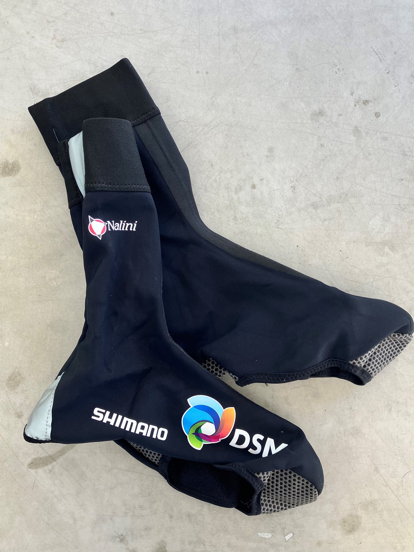 DSM | Nalini Neoprene Shoe Covers | XL | Rider-Issued Pro Team Kit