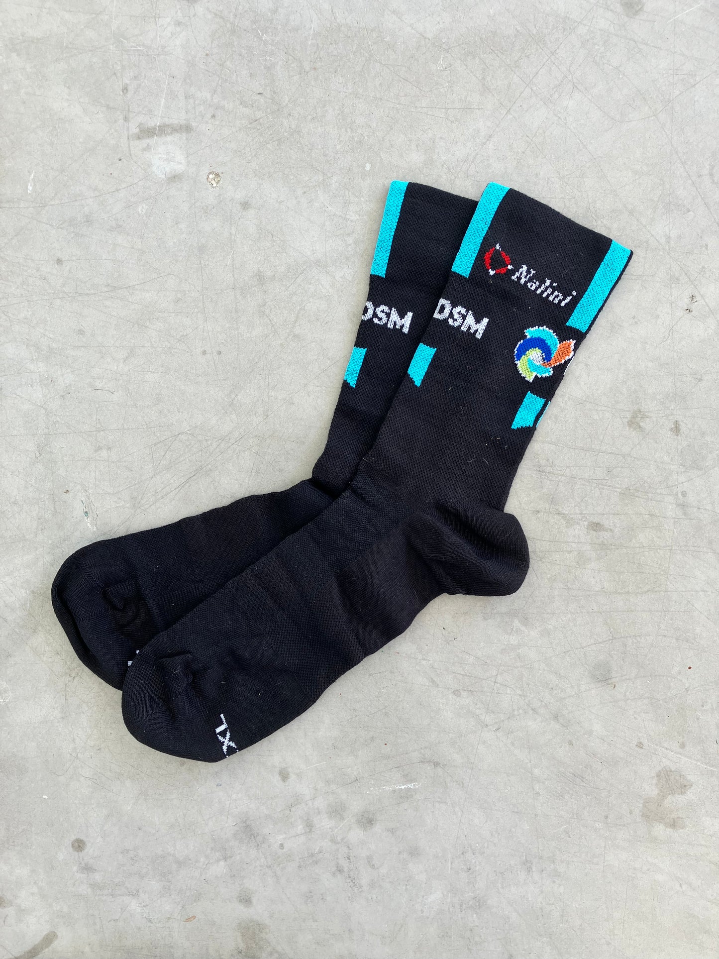 DSM | Nalini Race Socks | 45-47 | Rider-Issued Pro Team Kit