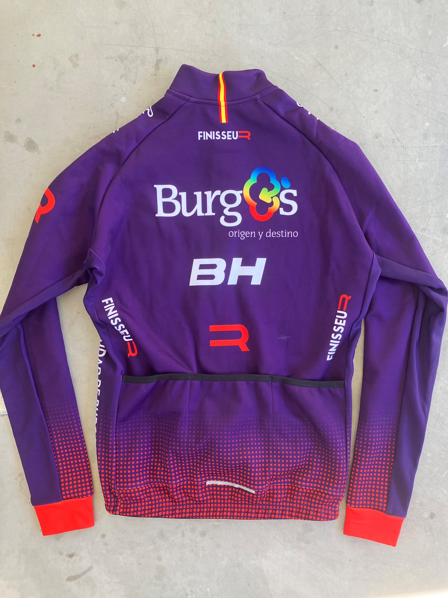 Burgos | Finisseur Deep Winter Jacket | Purple | S | Rider-Issued Pro Team Kit