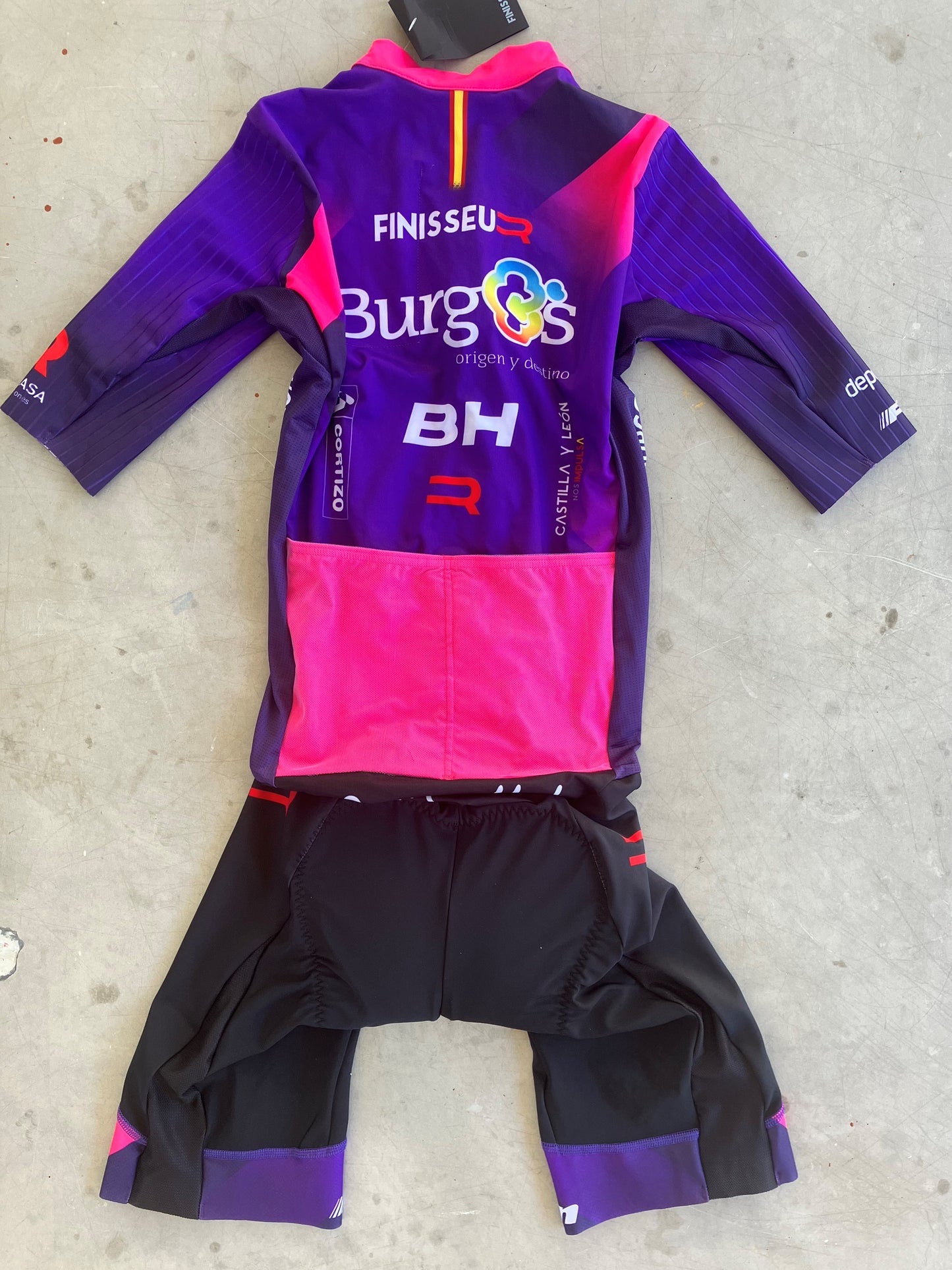 Burgos | Finisseur Race Suit | Purple | S | Rider-Issued Pro Team Kit