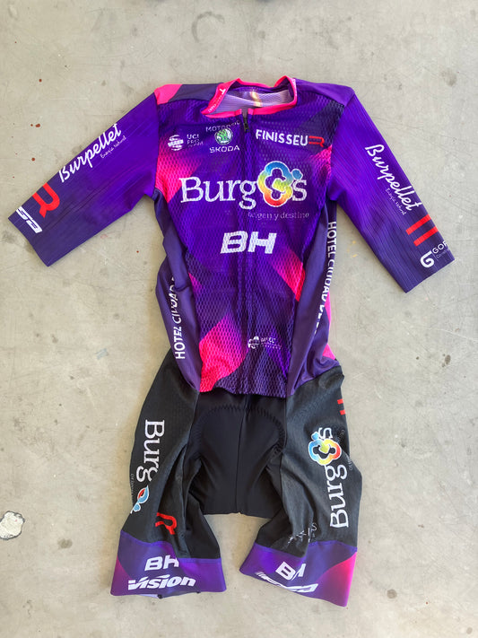 Burgos | Finisseur Summer Race Suit | Purple | S | Rider-Issued Pro Team Kit