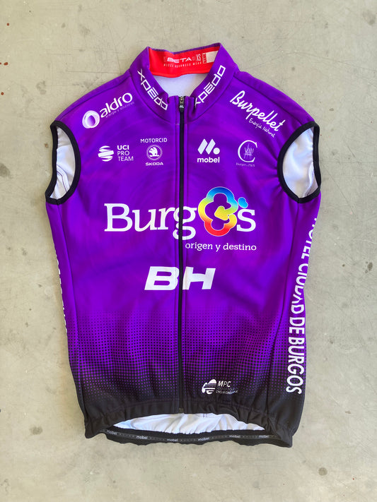 Burgos | Finisseur Thermal Vest / Gilet | Purple | XS/S | Rider-Issued Pro Team Kit