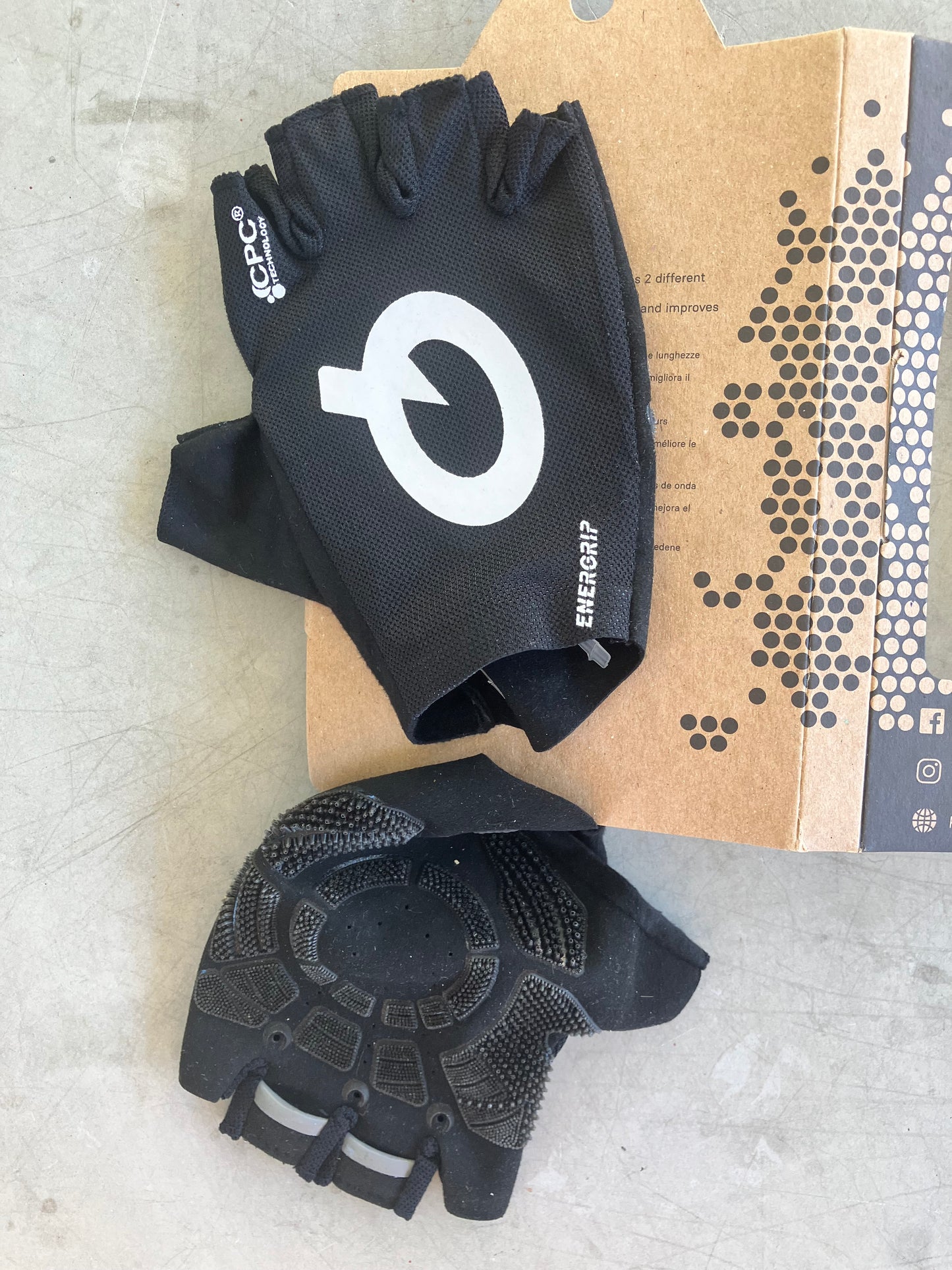 Burgos | Prologo Cycling Gloves | Black | M | Rider-Issued Pro Team Kit