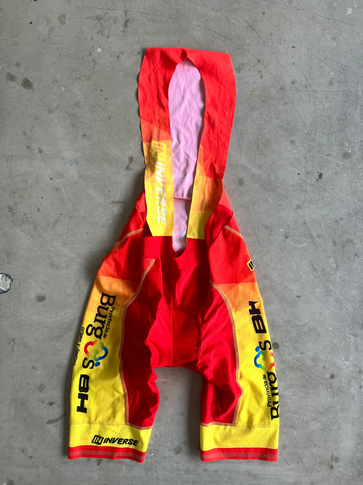 Spain National Team | Inverse Bib Shorts | S | Rider-Issued Pro Team Kit