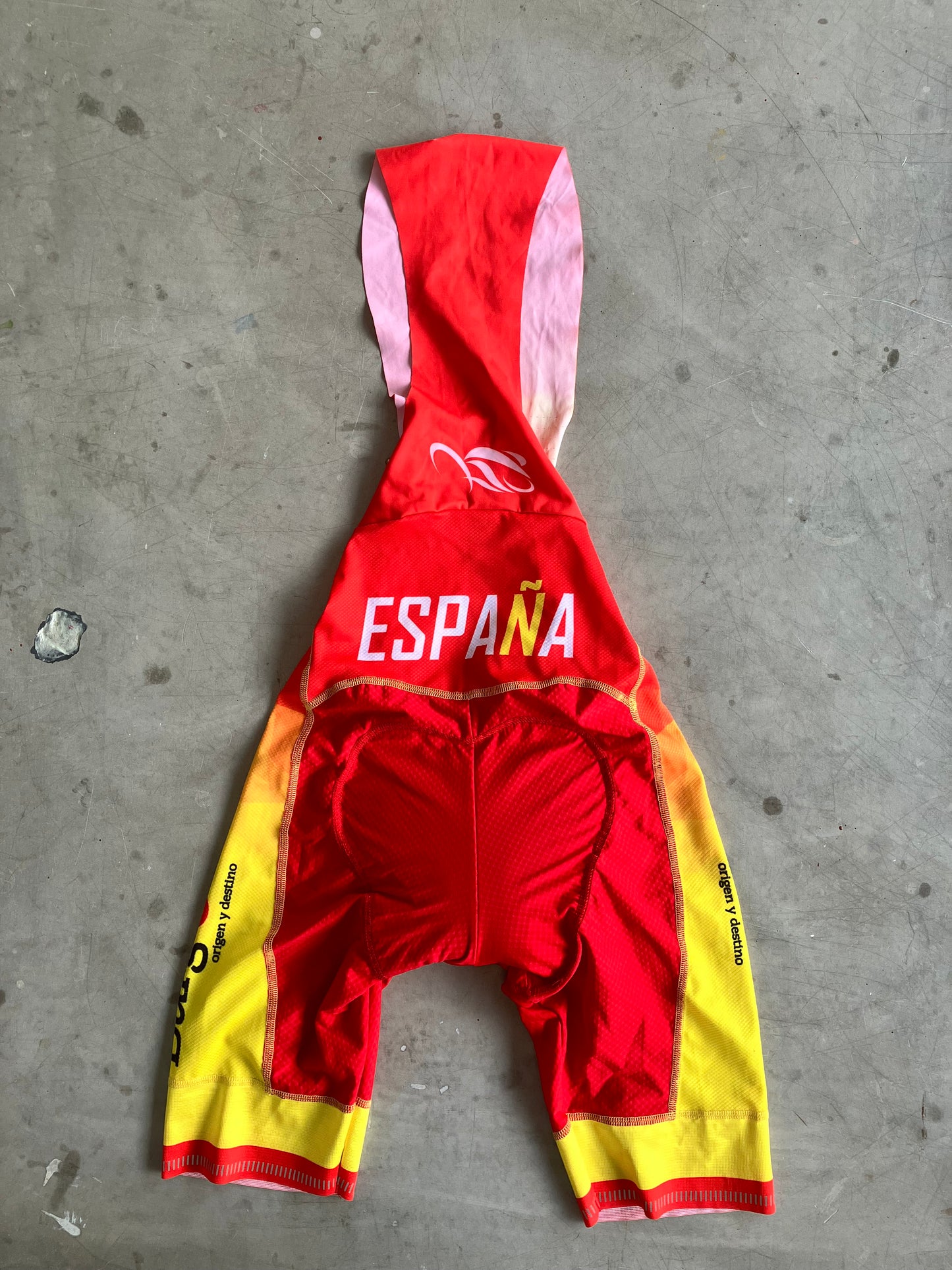 Spain National Team | Inverse Bib Shorts | S | Rider-Issued Pro Team Kit