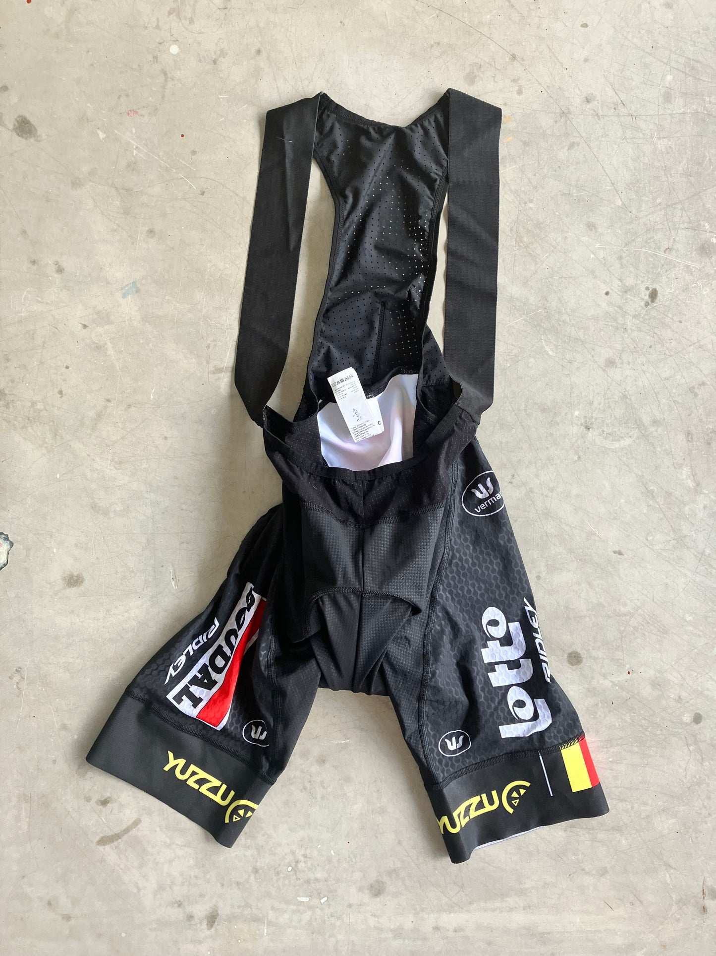 Lotto Soudal | Vermarc Race Bib Shorts (Clearance) | Size XS | Rider-Issued Pro Team Kit