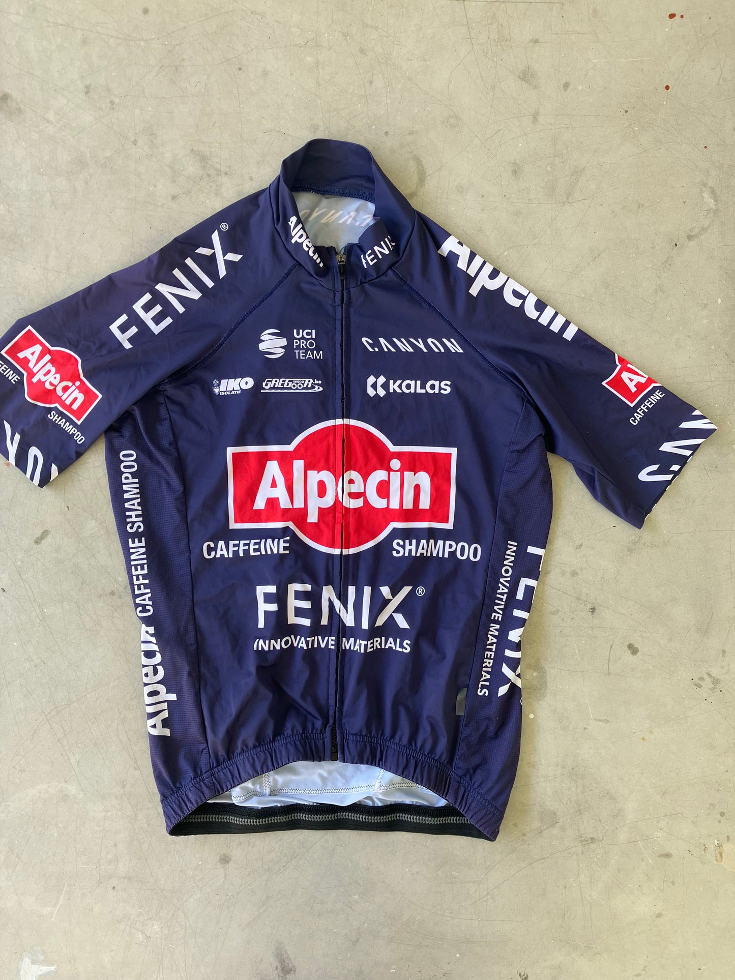 Alpecin Fenix Men | Kalas Short Sleeve Jersey | S | Rider-Issued Pro Team Kit