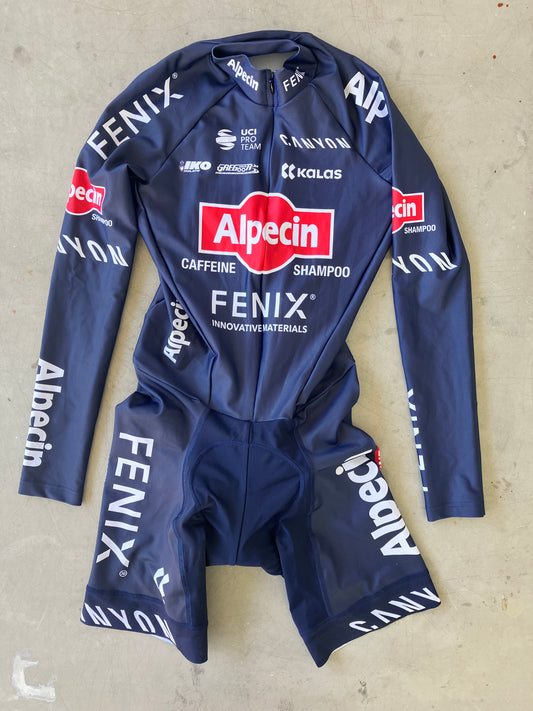 Alpecin Fenix Men | Kalas Long Sleeve TT Suit | S | Rider-Issued Pro Team Kit