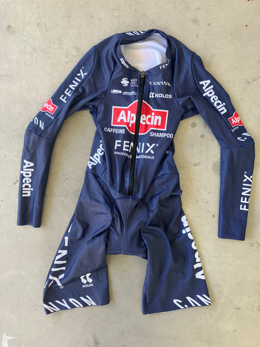 Alpecin Fenix Men | Kalas Long Sleeve TT Suit | S | Rider-Issued Pro Team Kit