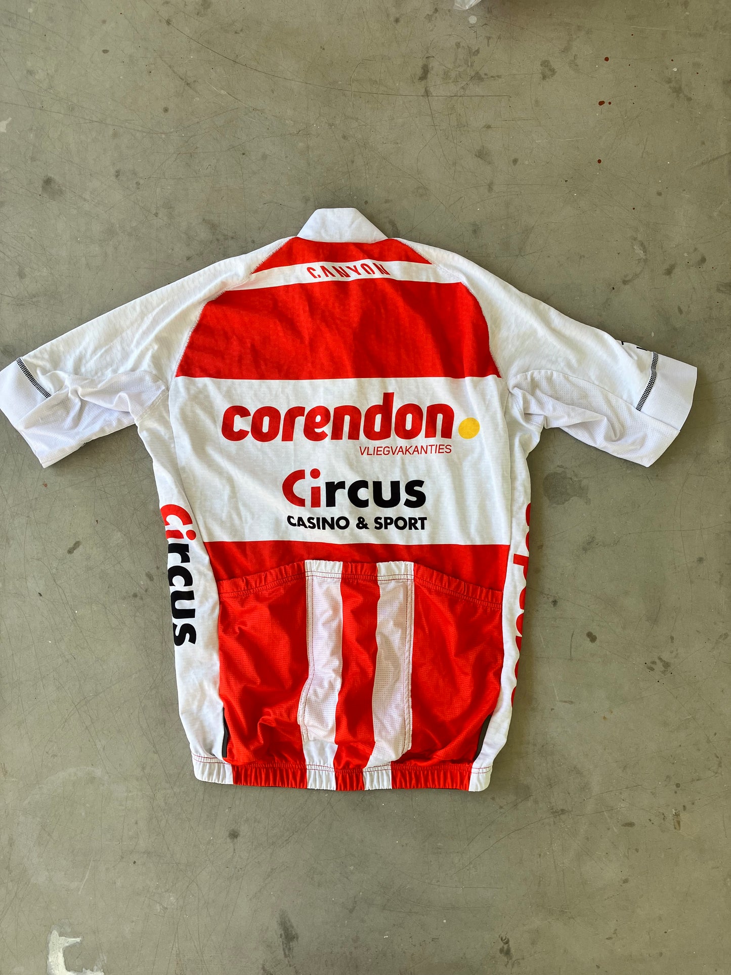 Corendon Circus | Kalas Short Sleeve Jersey | White | XS | Rider-Issue ...