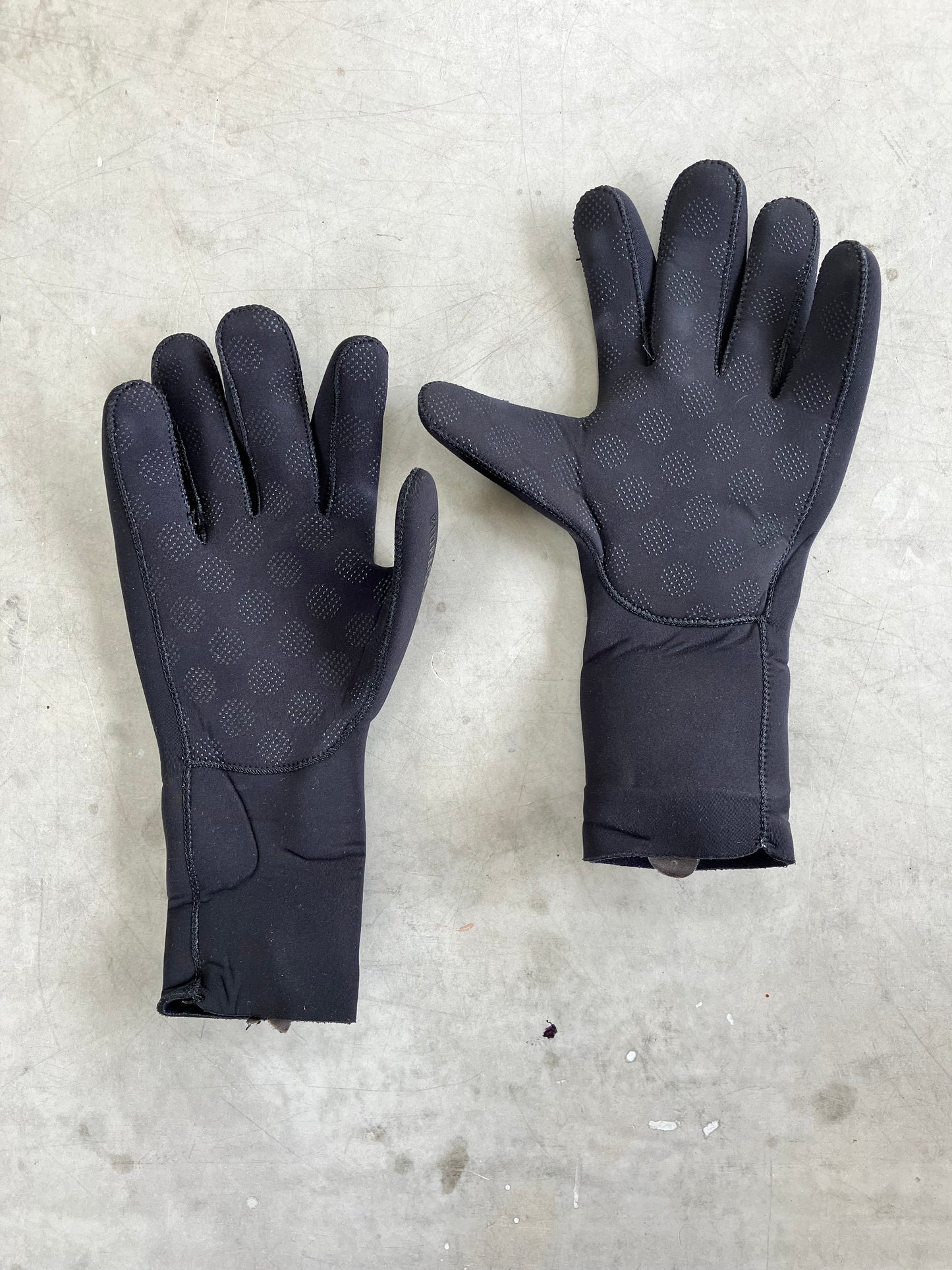 Uno-X | Bioracer Neoprene Winter Gloves | Black | Pro-Issued Team Kit