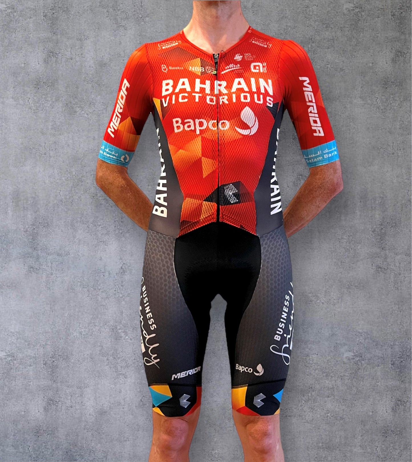 Aero Suit | Ale | Team Bahrain Victorious | Pro Cycling Kit