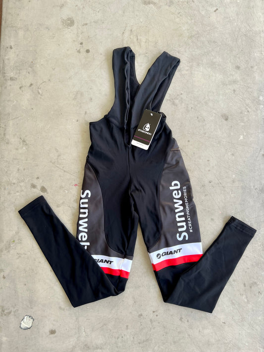 Sunweb 2020 | Etxeondo Black Winter Tights |  Size S | Rider-Issued Pro Team Kit