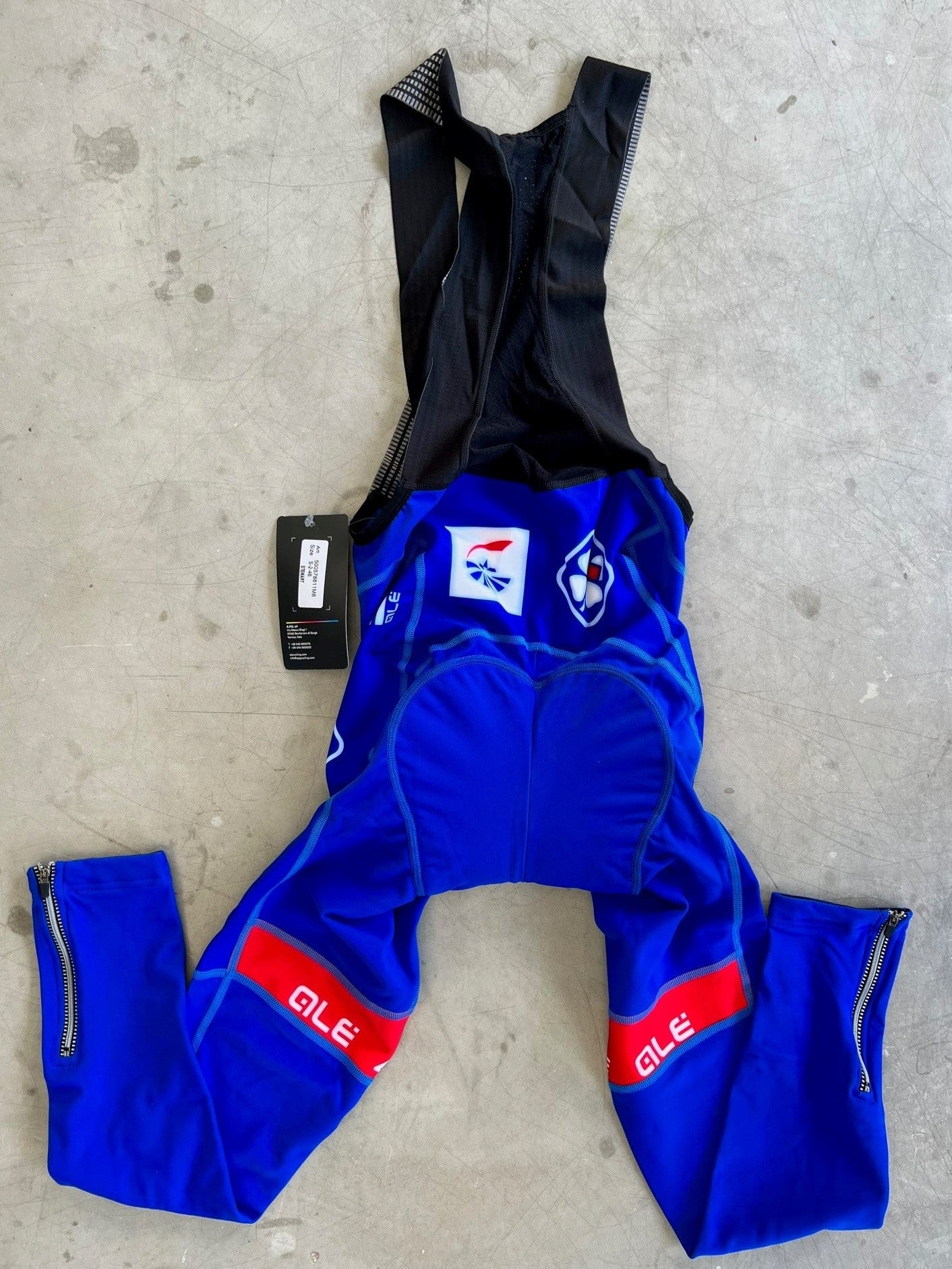 Groupama-FDJ 2022 | Ale Padded Winter Tights | Size S | Rider-Issued Pro Team Kit