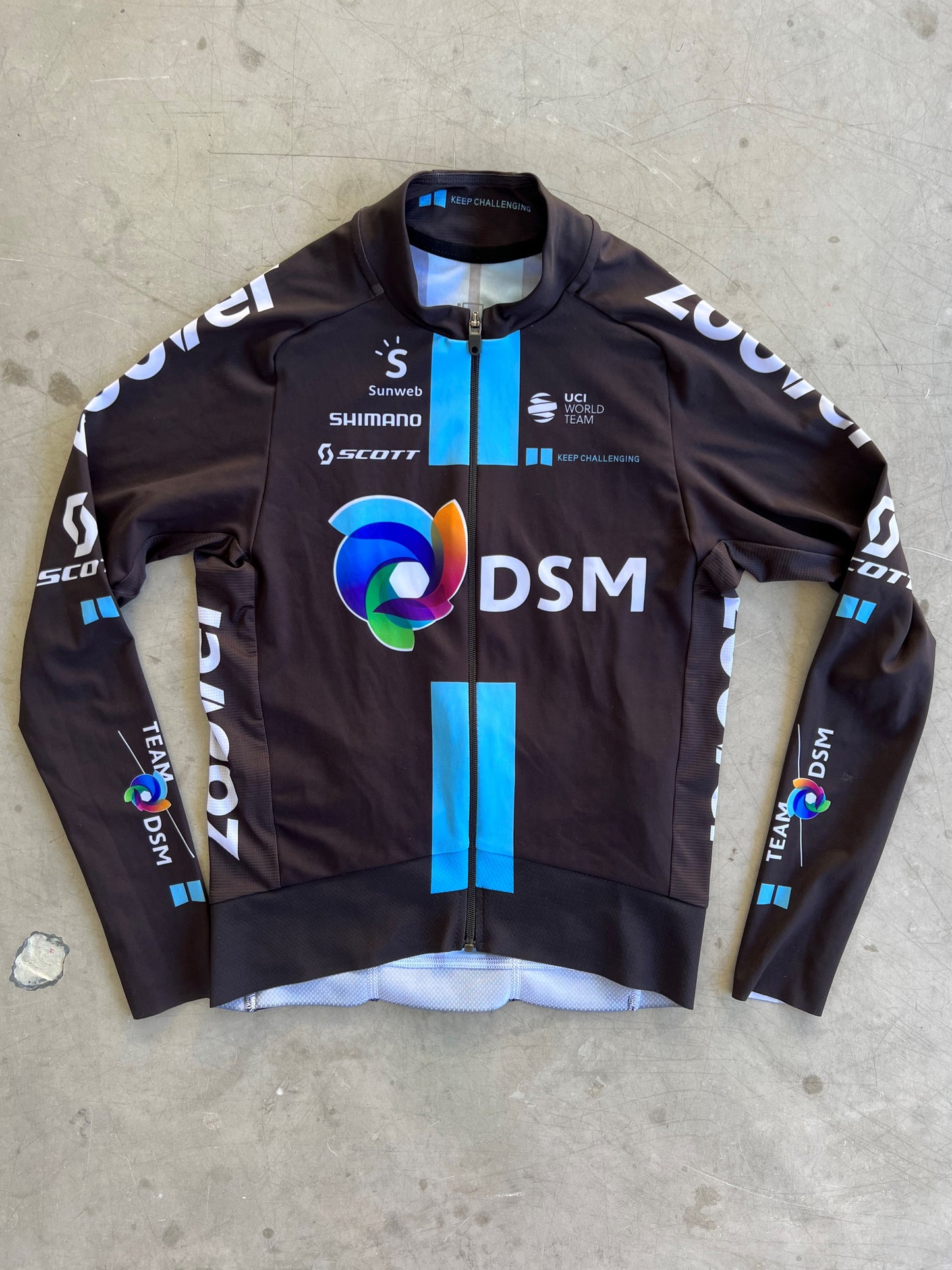 DSM | Bioracer Long Sleeve Jersey |  Size S | Rider-Issued Pro Team Kit