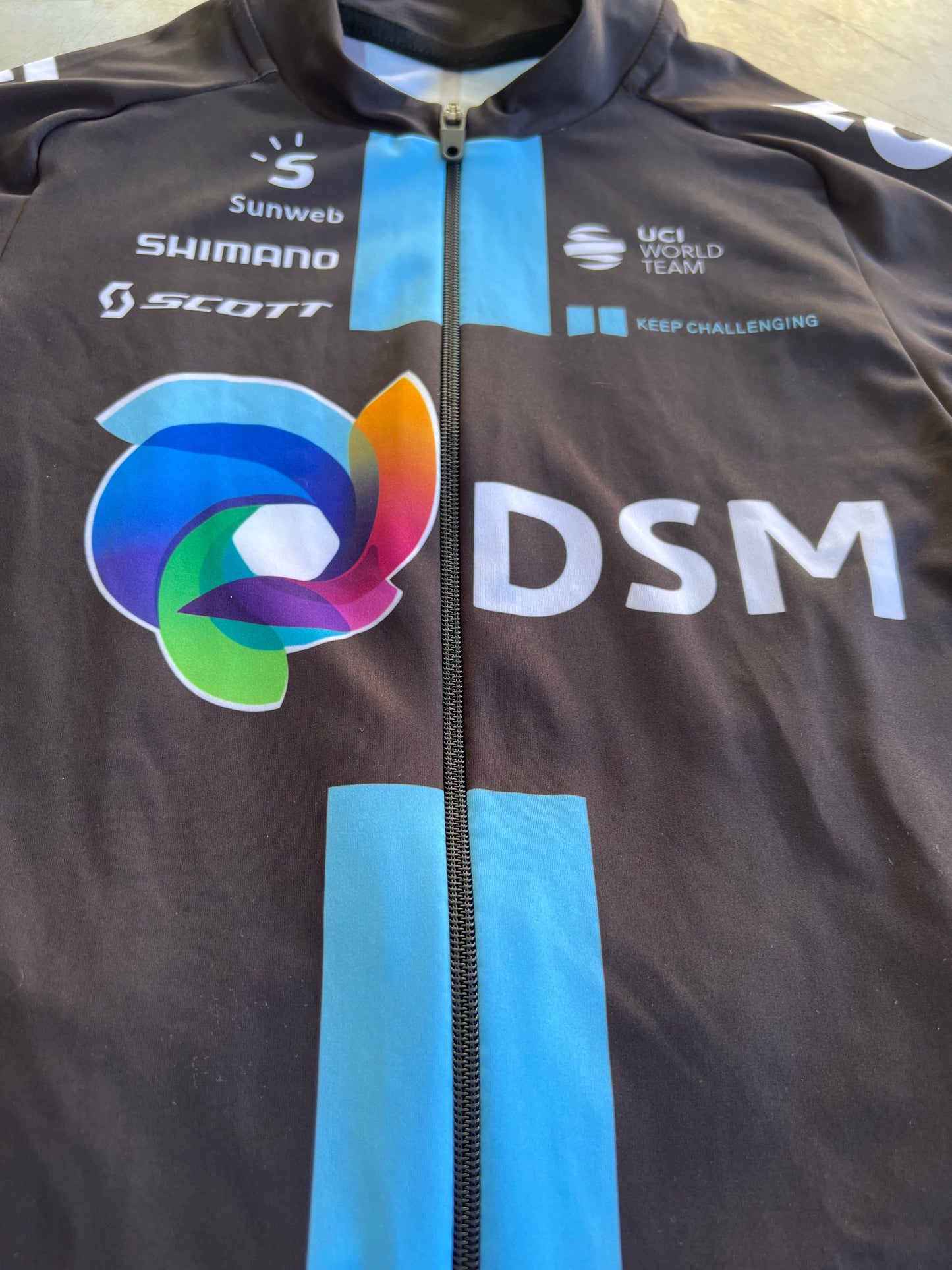 DSM | Bioracer Long Sleeve Jersey |  Size S | Rider-Issued Pro Team Kit