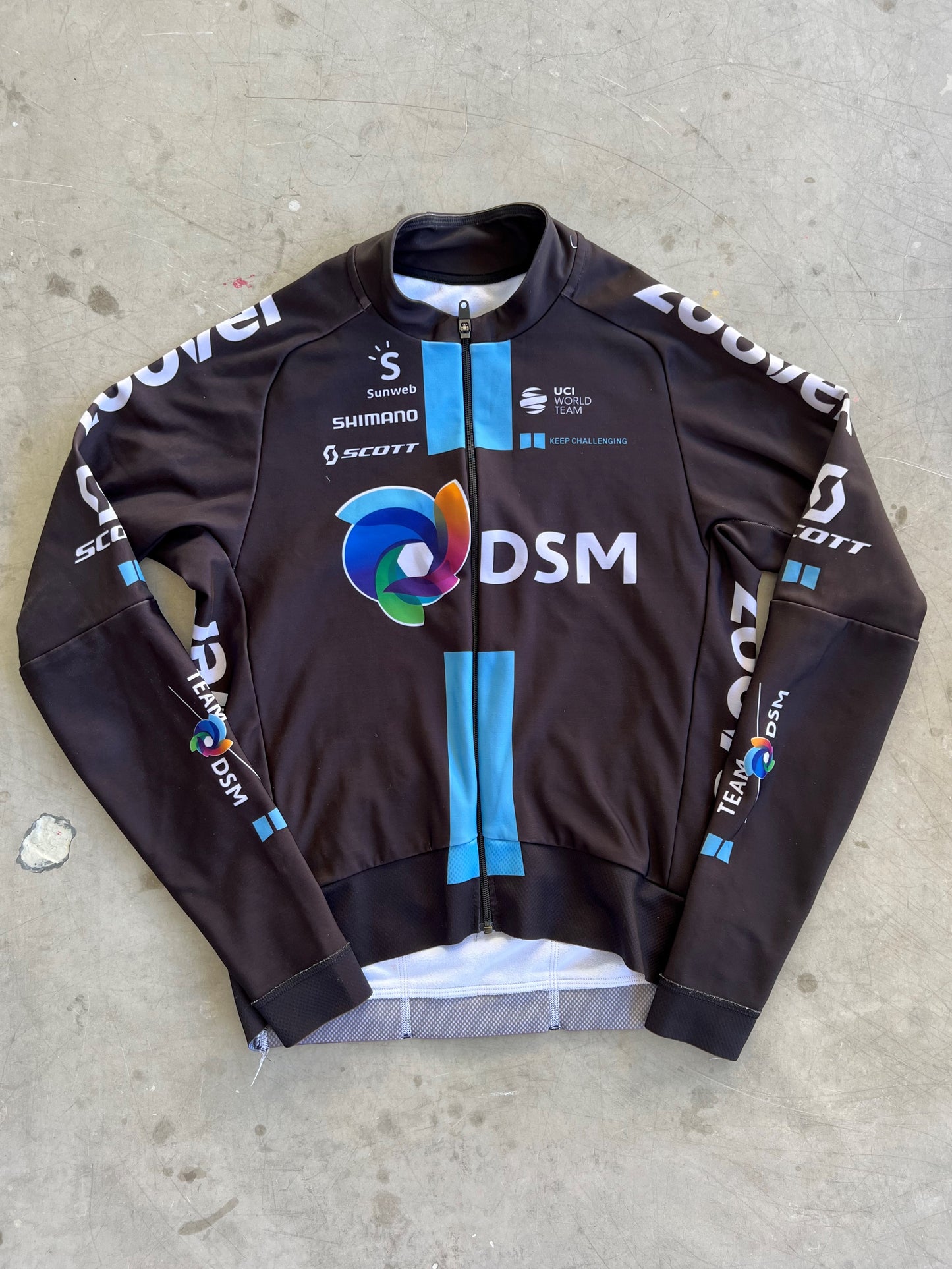 DSM | Bioracer Long Sleeve Thermal Jersey |  Size S | Rider-Issued Pro Team Kit