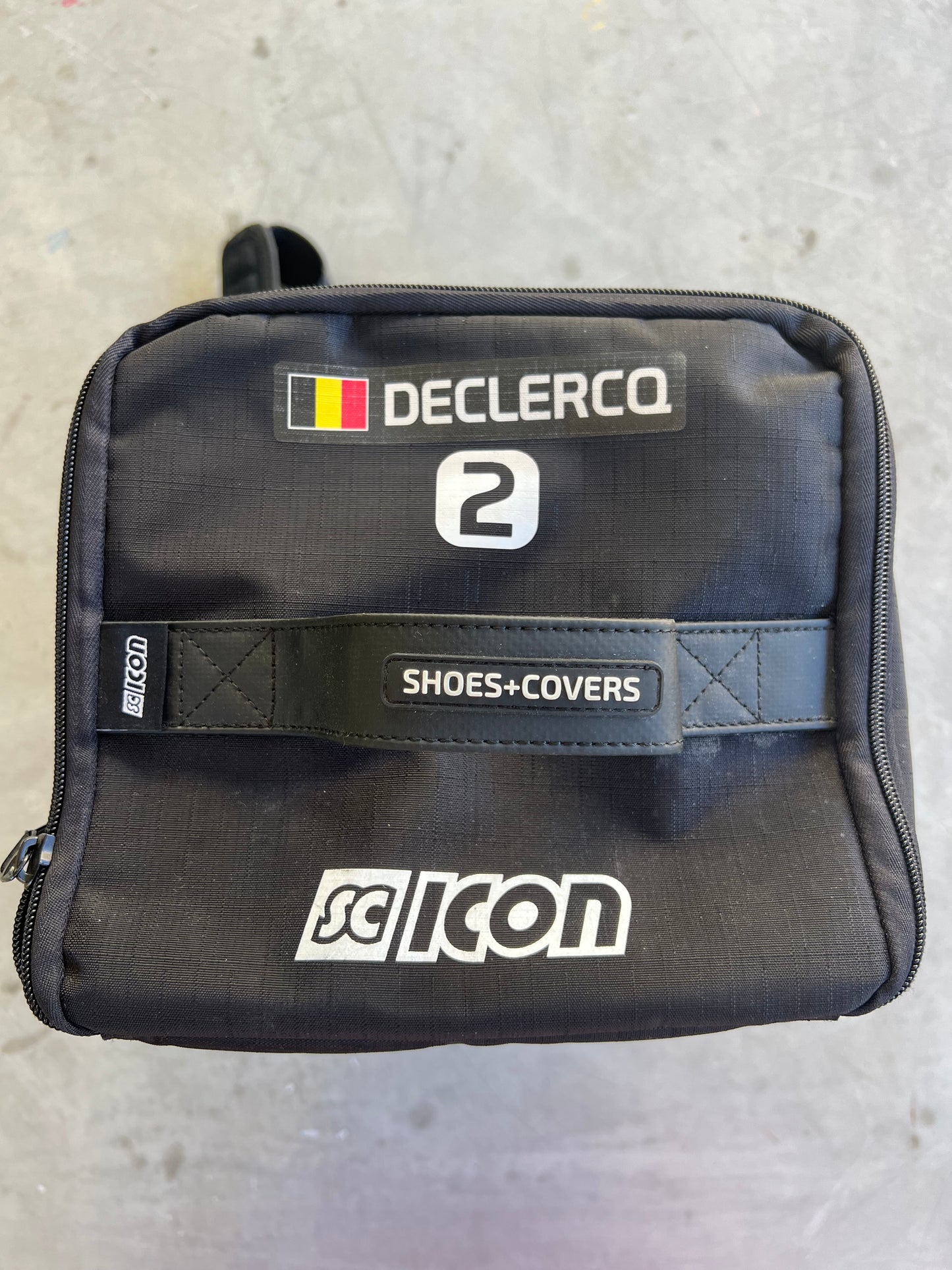 Quickstep Alpha Vinyl 2022 | Tim Declercq's Rain Bag | Rider-Issued Pro Team Kit